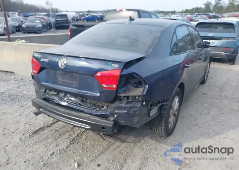 2015 Volkswagen Passat 1.8T Wolfsburg Edition z USA, uszkodzony, nr VIN 1VWAT7A33FC053499